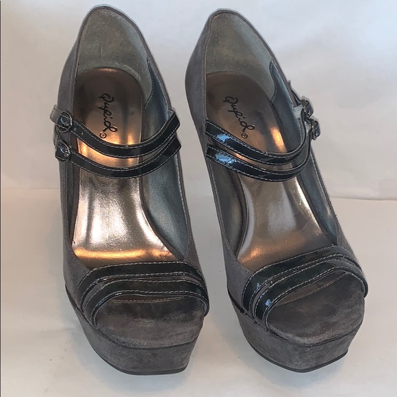 Qupid Mary Jane platform high heels - Picture 2 of 6